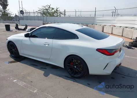 2023 BMW M440I из США, поврежденный, VIN WBA83AP07PCM20334